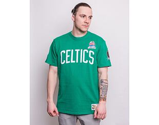 Triko Mitchell & Ness Champ City S/S Tee Boston Celtics Dark Green