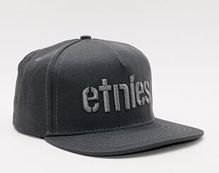 Kšiltovka Etnies Corp Snapback 063 Dark Grey/Grey