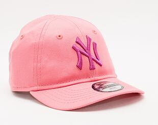 Dětská kšiltovka New Era 9FORTY Kids MLB League Essential New York Yankees Strapback Pink