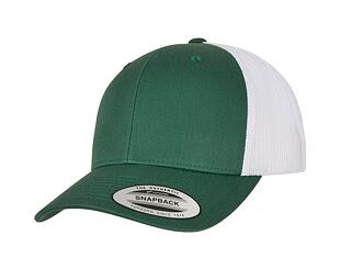 Kšiltovka Yupoong Retro Trucker 2-Tone Evergreen / White