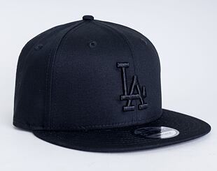 Kšiltovka New Era 9FIFTY MLB Black on Black Los Angeles Dodgers Snapback