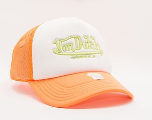 Kšiltovka Von Dutch Atlanta Trucker Foam White/Orange