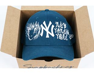 New Era × Adam Wave 9FIFTY Stretch-Snap MLB NY Yankees Anime Cadet Blue "Art Pieces"