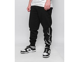 Tepláky Karl Kani Signature Essential Regular Fit Sweatpants Black