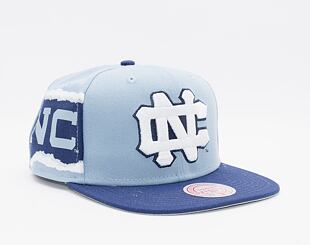 Kšiltovka Mitchell & Ness Jumbotron Snapback University Of North Carolina Navy / Light Blue