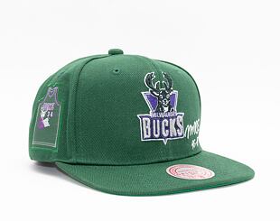 Kšiltovka Mitchell & Ness JERSEY LOVE SNAPBACK HWC MILWAUKEE BUCKS Green