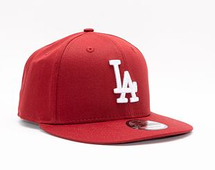 Kšiltovka New Era 9FIFTY MLB League Essential Los Angeles Dodgers Red / White