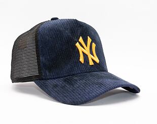 Kšiltovka New Era 9FORTY A-Frame Trucker MLB Tie Dye Cord Trucker New York Yankees Navy