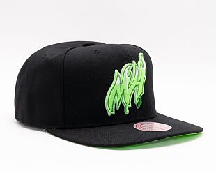 Kšiltovka Mitchell & Ness SLIME DRIP SNAPBACK HWC Miami Heat Black