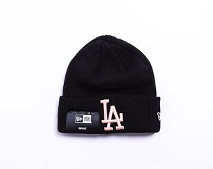 Kulich New Era MLB InfantLeague Essential Beanie Los Angeles Dodgers Black / Blush Pink