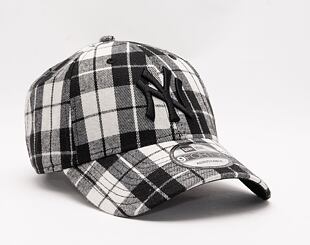 Kšiltovka New Era 9FORTY MLB Plaid  New York Yankees Black