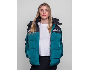 Dámská Bunda Karl Kani Retro Puffer Jacket dark green/black