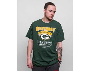 Triko New Era NFL Team Wordmark Tee Green Bay Packers Green/White