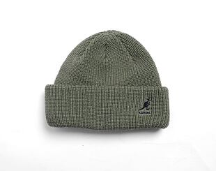 Kulich Kangol Cardinal 2 Way Beanie Oil Green