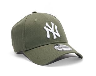 Kšiltovka New Era 9FORTY League Essential New York Yankees Olive/White - Olive / White