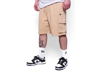 Kraťasy New Era Essentials Cargo Shorts Oat Milk / Black