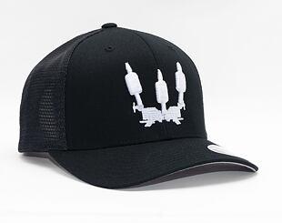 Kšiltovka Ari Ink Tattoo Crown 3D v.2 Trucker Flex-Snapback  Black