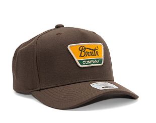 Kšiltovka Brixton Linwood C MP Snapback Dark Earth