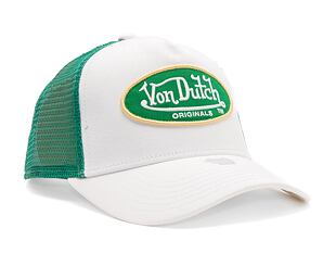 Kšiltovka Von Dutch Trucker Boston White/Green