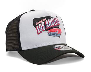 Kšiltovka New Era 9FORTY A-Frame Trucker US State Wordmark Black