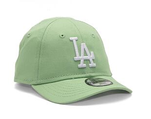 Dětská Kšiltovka New Era 9FORTY Kids MLB League Essential Los Angeles Dodgers Bright Green / White