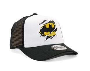 Dětská Kšiltovka New Era 9FORTY Kids A-Frame Trucker DC Batman White / Black