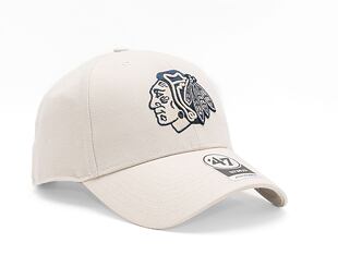 Kšiltovka '47 Brand NHL Chicago Blackhawks '47 MVP SNAPBACK Off White