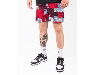 Kraťasy Karl Kani Small Siqnature Paisley Resort Shorts navy/red/light blue