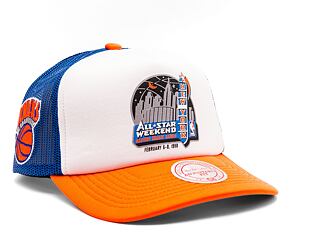 Kšiltovka Mitchell & Ness NBA Party Time Trucker Snapback Hwc New York Knicks White