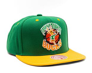 Kšiltovka Mitchell & Ness NBA Breakthrough Snapback Hwc Milwaukee Bucks Green