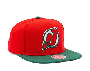 Kšiltovka Mitchell & Ness NHL Team 2 Tone 2.0 Snapback New Jersey Devils RED / GREEN