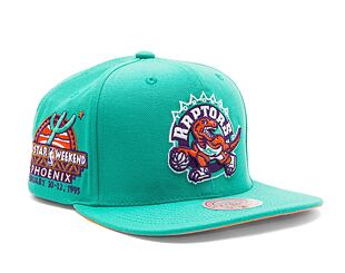 Kšiltovka Mitchell & Ness NBA Desert Green Snapback Hwc Toronto Raptors Teal