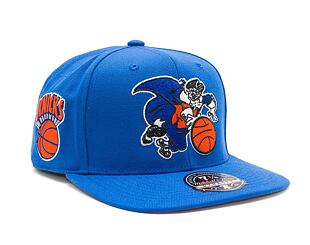 Kšiltovka Mitchell & Ness NBA Logo History Fitted Hwc New York Knicks Blue
