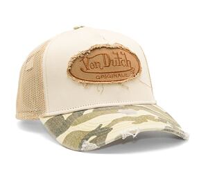Kšiltovka Von Dutch Trucker Kalmar Sand/Sand