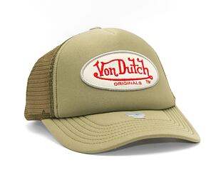 Kšiltovka Von Dutch Trucker Tampa Foam Khaki/Khaki