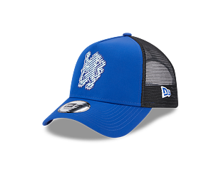 Kšiltovka New Era 9FORTY A-Frame Trucker Overlay Chelsea FC Lion Crest Calming Blue