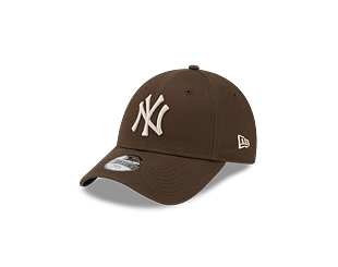 Dětská Kšiltovka New Era 9FORTY Kids MLB League Essential New York Yankees Walnut / Stone