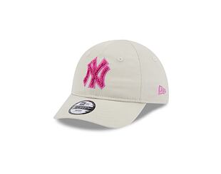 Dětská Kšiltovka New Era 9FORTY Kids MLB Boucle New York Yankees Stone / Pink