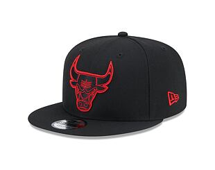 Kšiltovka New Era 9FIFTY NBA Repreve Chicago Bulls Black / Front Door Red