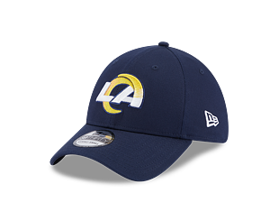 Kšiltovka New Era 39THIRTY NFL Comfort Los Angeles Rams Oceanside Blue / Optic White