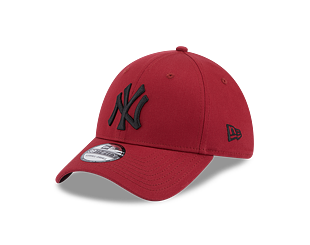 Kšiltovka New Era 39THIRTY MLB Comfort New York Yankees Cardinal / Black