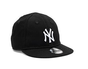 Dětská kšiltovka New Era 9FORTY Kids MLB League Essential infant New York Yankees Black / White