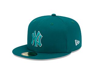 Kšiltovka New Era 59FIFTY MLB Team Outline 5 New York Yankees Malachite / White