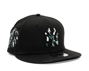 Kšiltovka New Era 9FIFTY MLB Seasonal Infill New York Yankees Black / Lichen Green