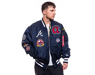 Bunda New Era × Alpha Industries MA-1 OG Jacket Atlanta Braves