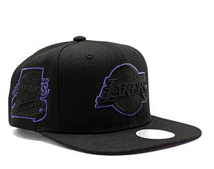 Kšiltovka Mitchell & Ness Tc Bottoms Snapback NBA LOS ANGELES LAKERS Black