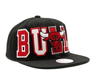 Kšiltovka Mitchell & Ness Varsity Bust Snapback NBA CHICAGO BULLS Black