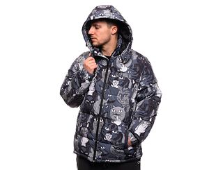 Bunda Rip N Dip Family Tree Puffer Jacket (Black)