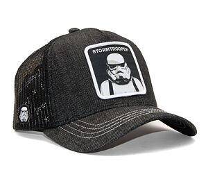 Kšiltovka Capslab Star Wars - Stormtrooper Trucker Black