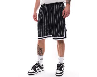 Kraťasy Karl Kani - Small Signature Pinstripe Mesh Shorts - Black/White